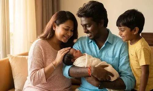 Director Atlee And Wife Priya Welcome Baby Girl