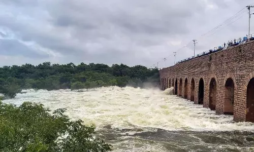 Hyderabad Reservoirs Hold 39.7 TMC Water; Levels Significantly Higher Than 2025 Hyderabad Reservoirs Hold 39.7 TMC Water; Levels Significantly Higher Than 2025