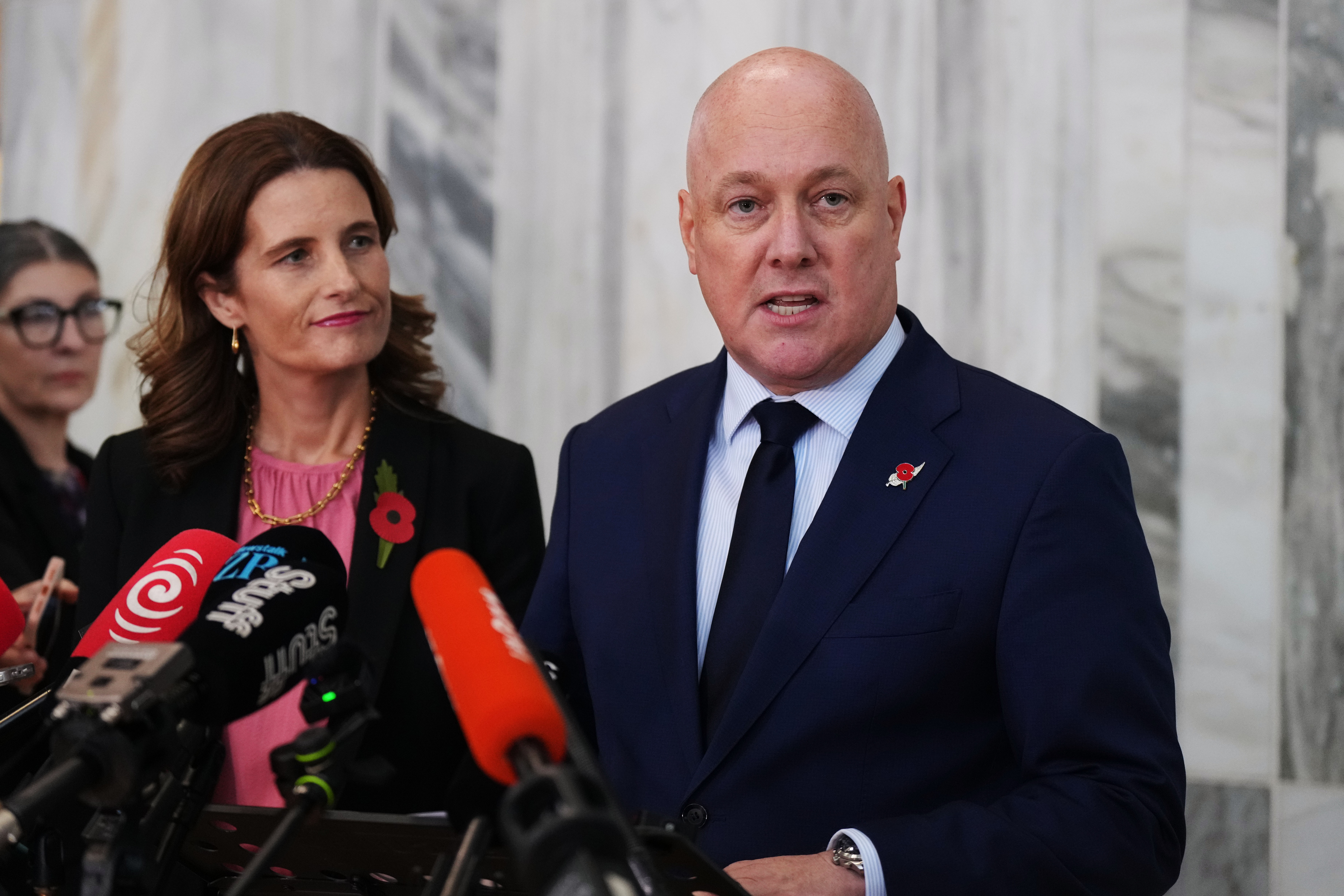 New Zealand PM Luxon Survives Party Leadership Vote Months Before Election