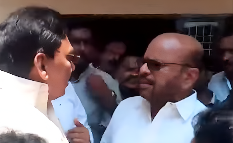 JS, TD Leaders Clash At Pithapuram Over Display Of CM, Dy. CM Pictures