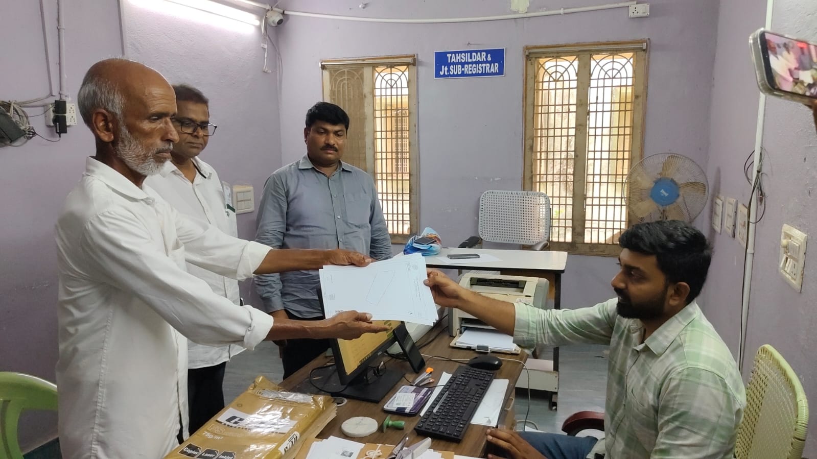 First Bhudhaar Card Issued in Telangana, Issues Likely To End