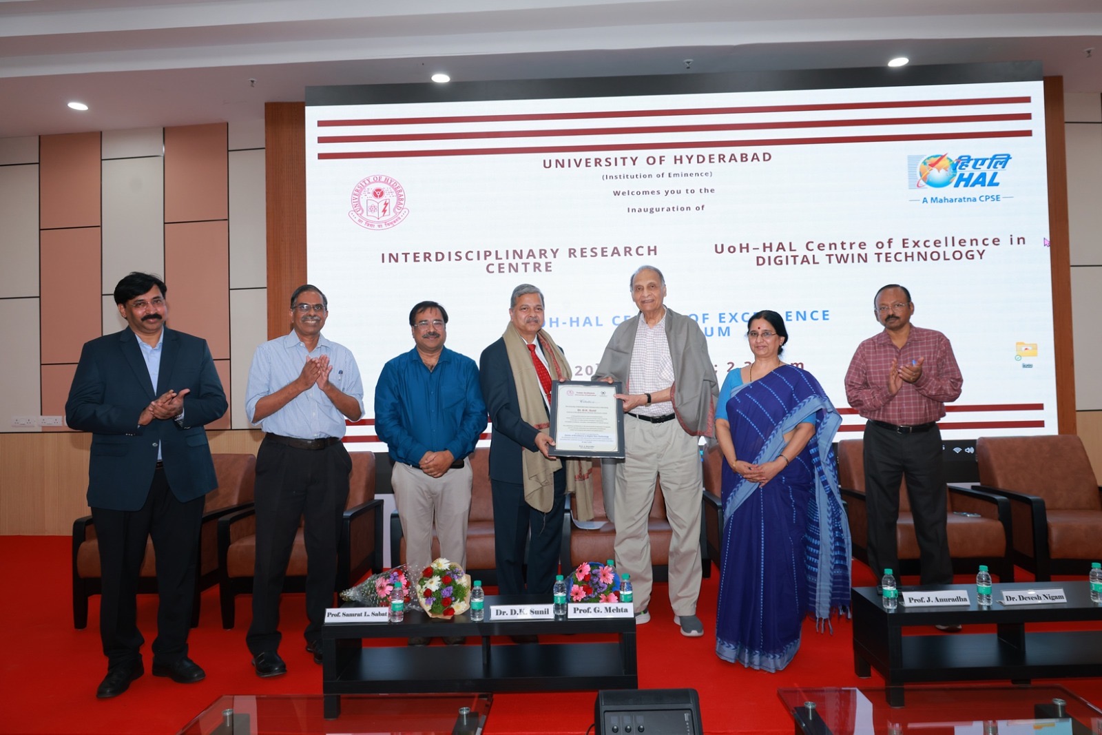 UoH, HAL launch Centre for Digital Twin Technology