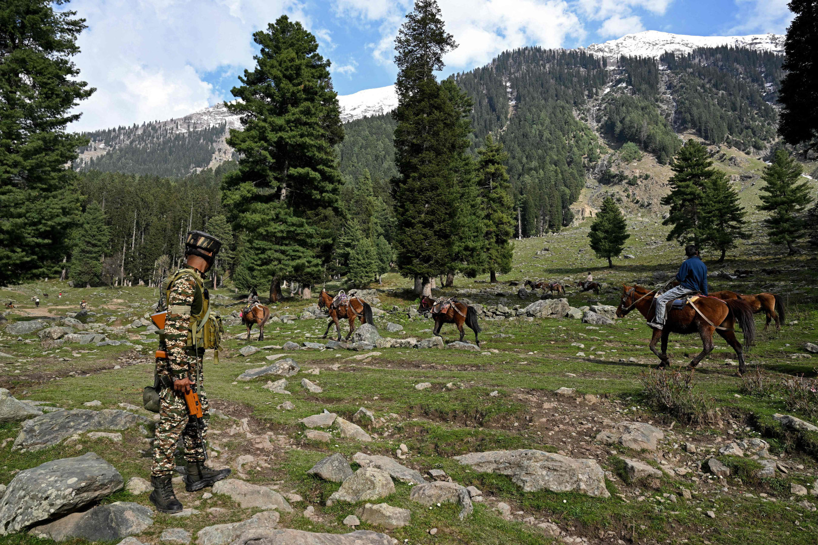 Tourists Pay Tribute to Pahalgam Attack Victims on First Anniversary