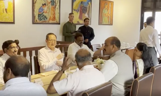 AP Delegation Meets Singapore Home Minister Shanmugam