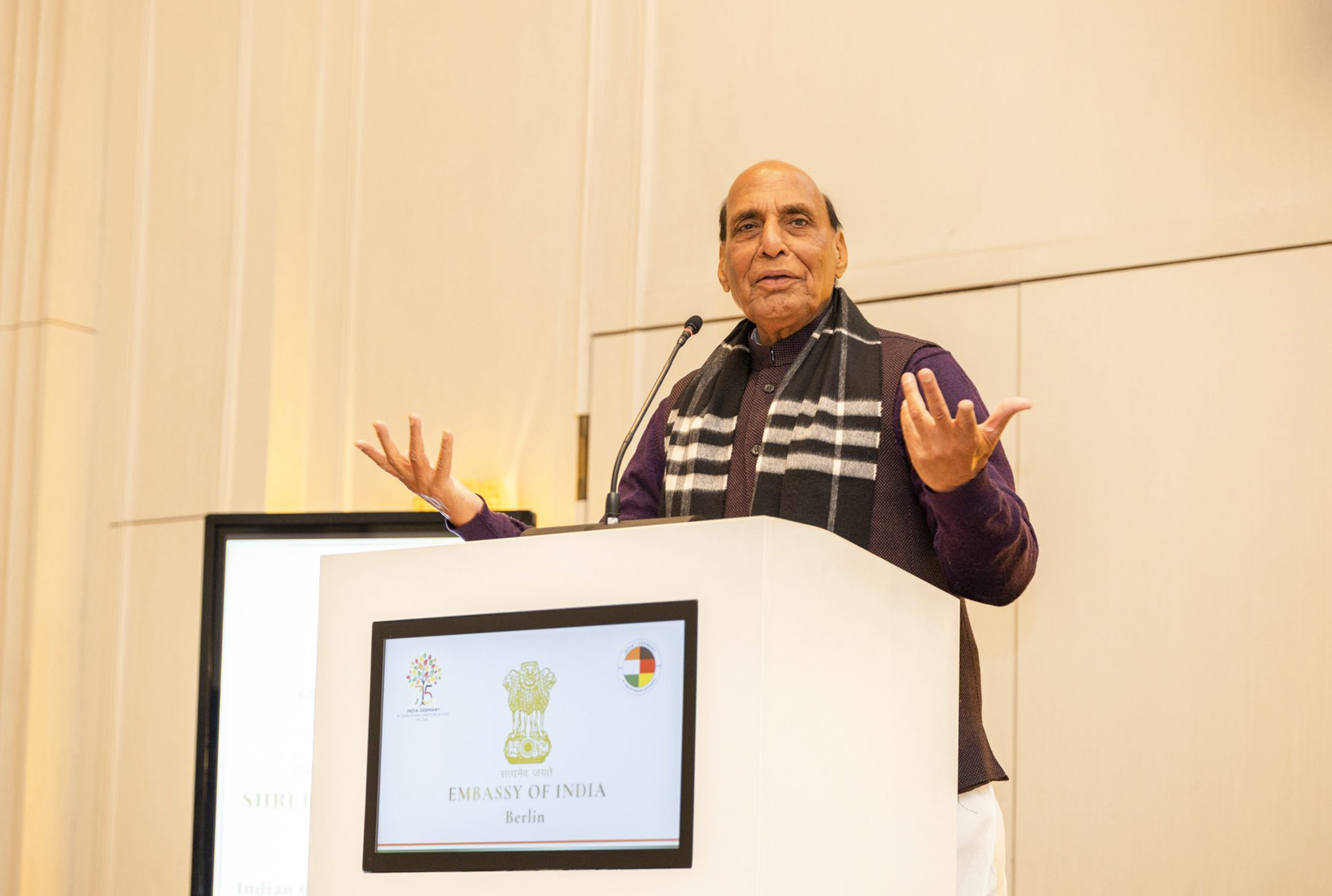 India May Play Role in West Asia Peace: Rajnath Singh