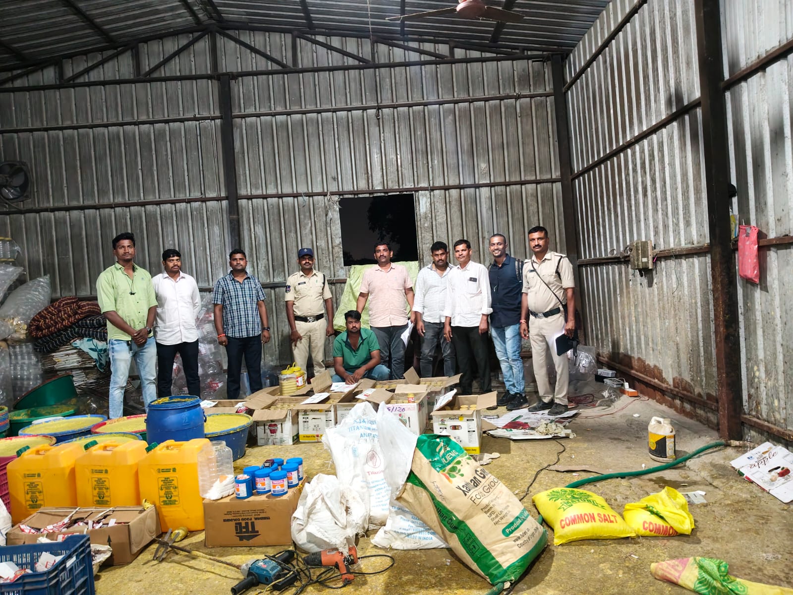 Cyberabad Cops Book 28, Seize Adulterated Food Worth Rs 64 Lakh