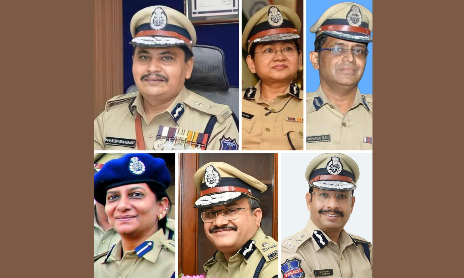 Telangana: Six IPS Officers Promoted to DG Rank
