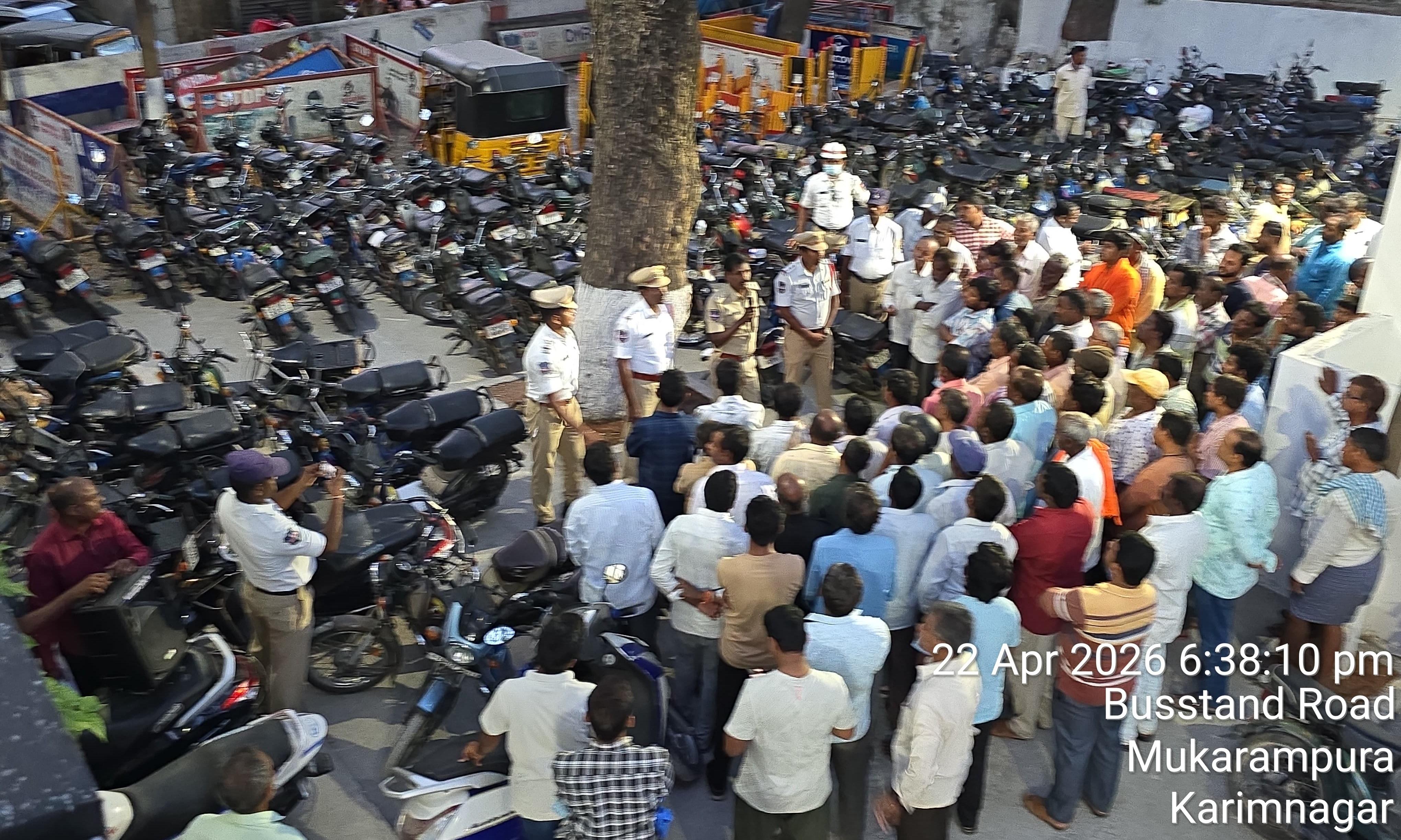 Karimnagar Police Launches Drive Against Unlicensed Moped Riders