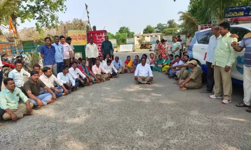 RTC Strike Paralyses Public Transport in Warangal Region RTC Strike Paralyses Public Transport in Warangal Region