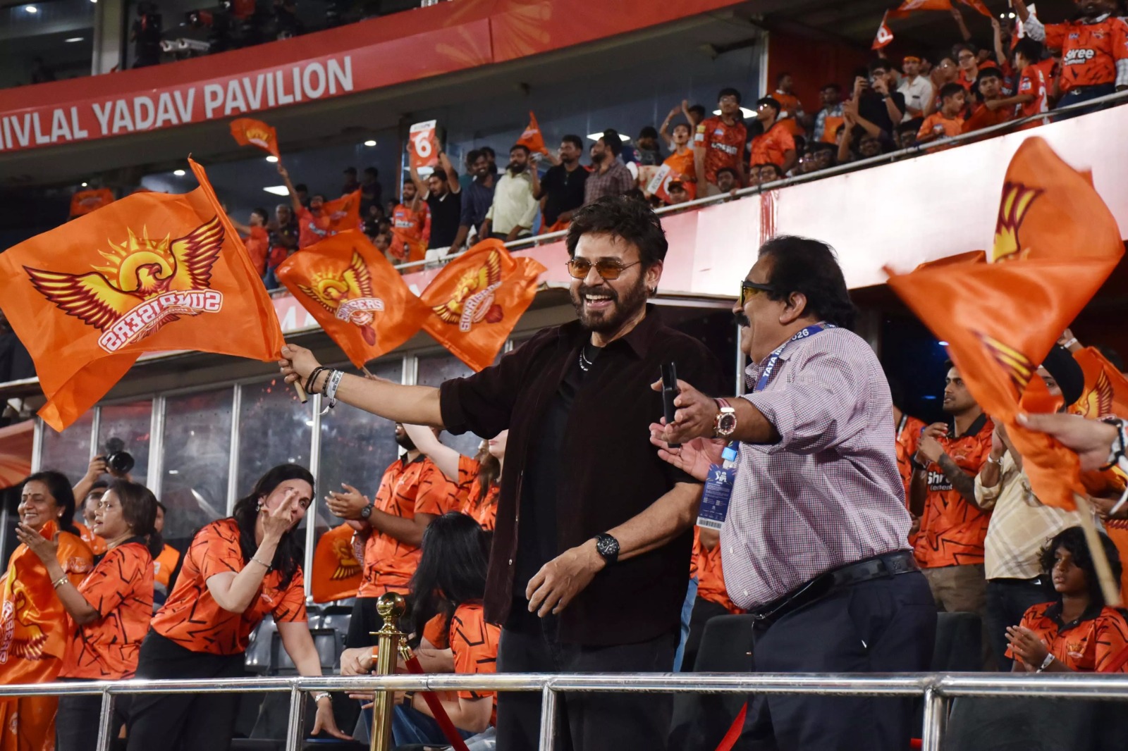 Venkatesh, Kavya Maran Celebrate SRH Victory; Video Goes Viral