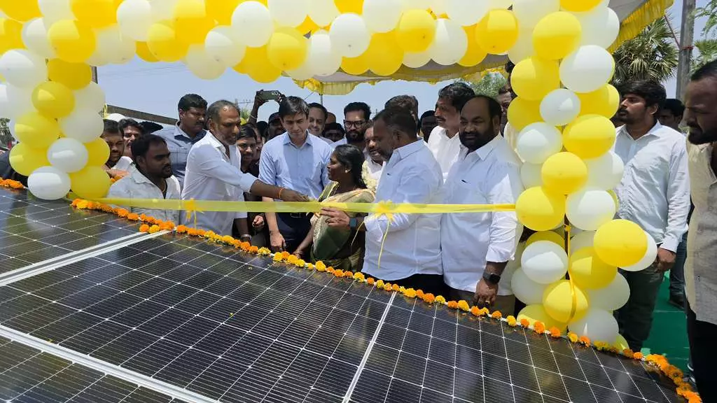 Free Rooftop Solar Units Launched for 4,200 SC, ST Households in Puthalapattu Free Rooftop Solar Units Launched for 4,200 SC, ST Households in Puthalapattu
