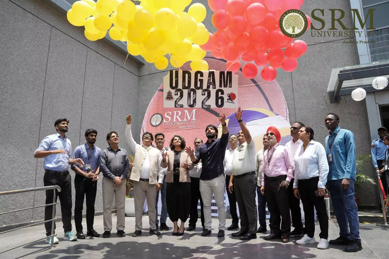Sakshi Malik Inaugurates SRM-AP National Sports Fest UDGAM 2026