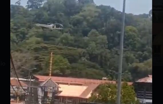 Police Register Case After Coast Guard Helicopter Flies Low Over Sabarimala Ayyappa Shrine