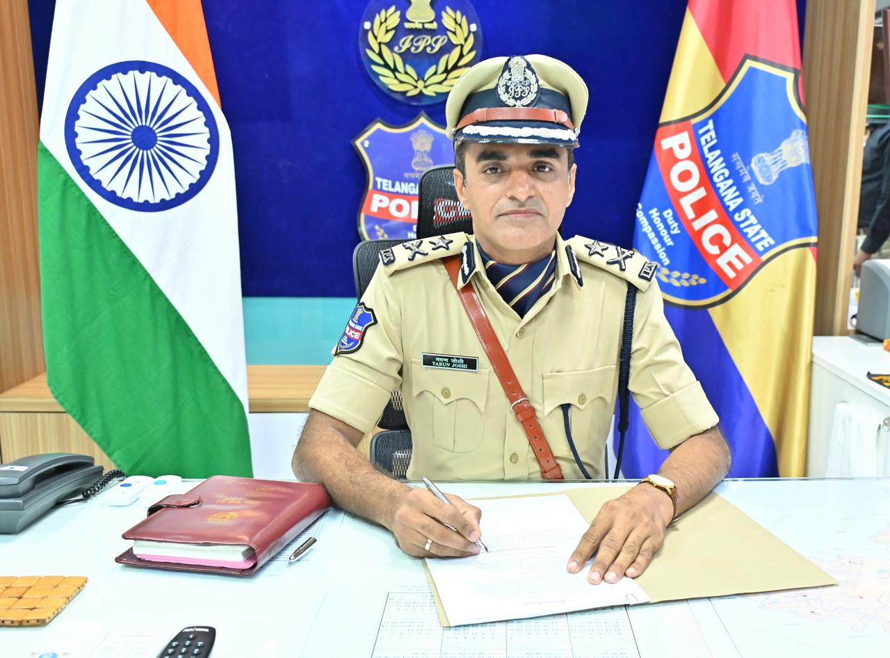 Tarun Joshi Appointed Future City CP in Major Telangana IPS Reshuffle