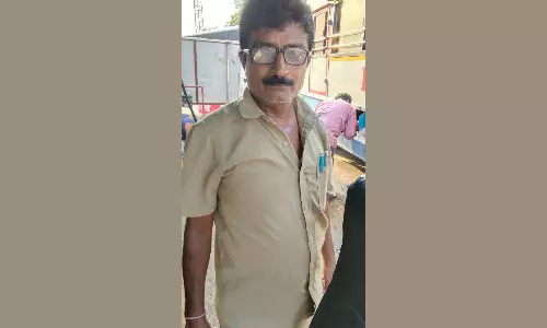 RTC Driver Linga Reddy Remains Critical After Suicide Attempt RTC Driver Linga Reddy Remains Critical After Suicide Attempt