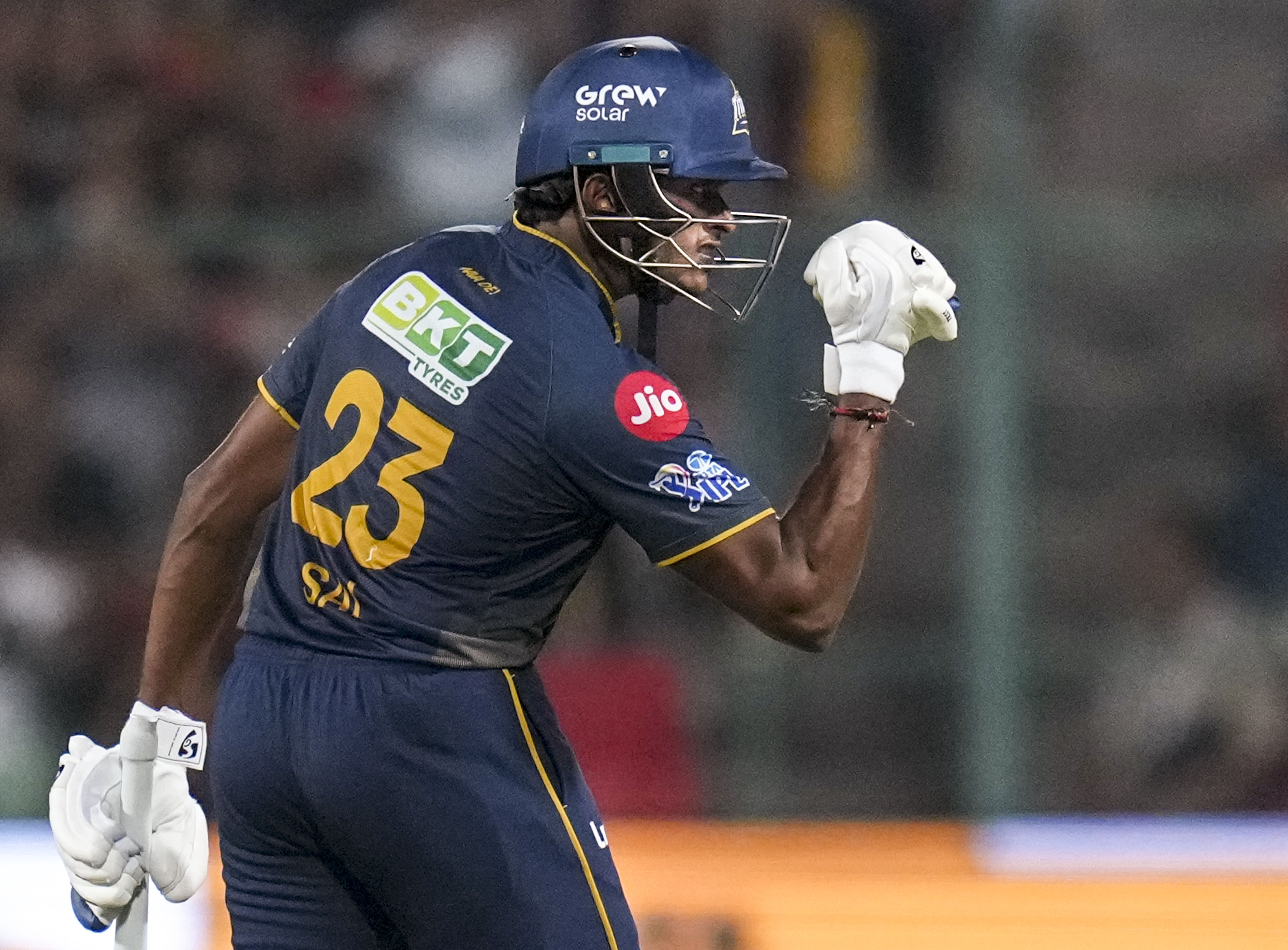 Sudharsan's Hundred Leads GT to 205/3 Against RCB