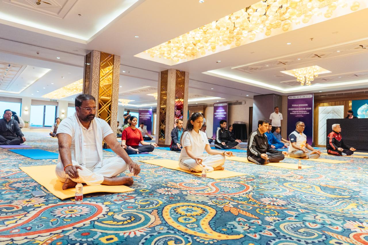 Telangana Delegation Attends Khelo India Chintan Shivir in Srinagar