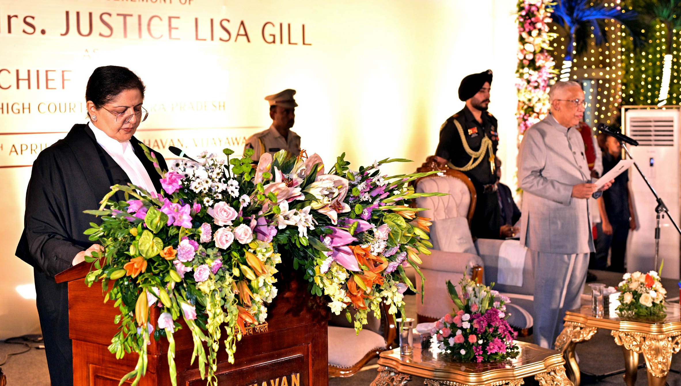 Justice Lisa Gill Sworn In As First Andhra Pradesh High Court Chief Justice