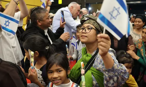 250 Indian Jews from NE Region Reach Israel; 1,200 More to Reach by Year End