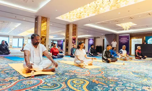 Telangana Delegation Attends Khelo India Chintan Shivir in Srinagar Telangana Delegation Attends Khelo India Chintan Shivir in Srinagar