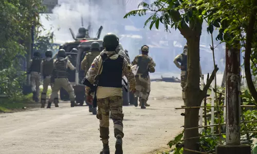 Manipur: Protesters Clash With Police During March to CMs Residence