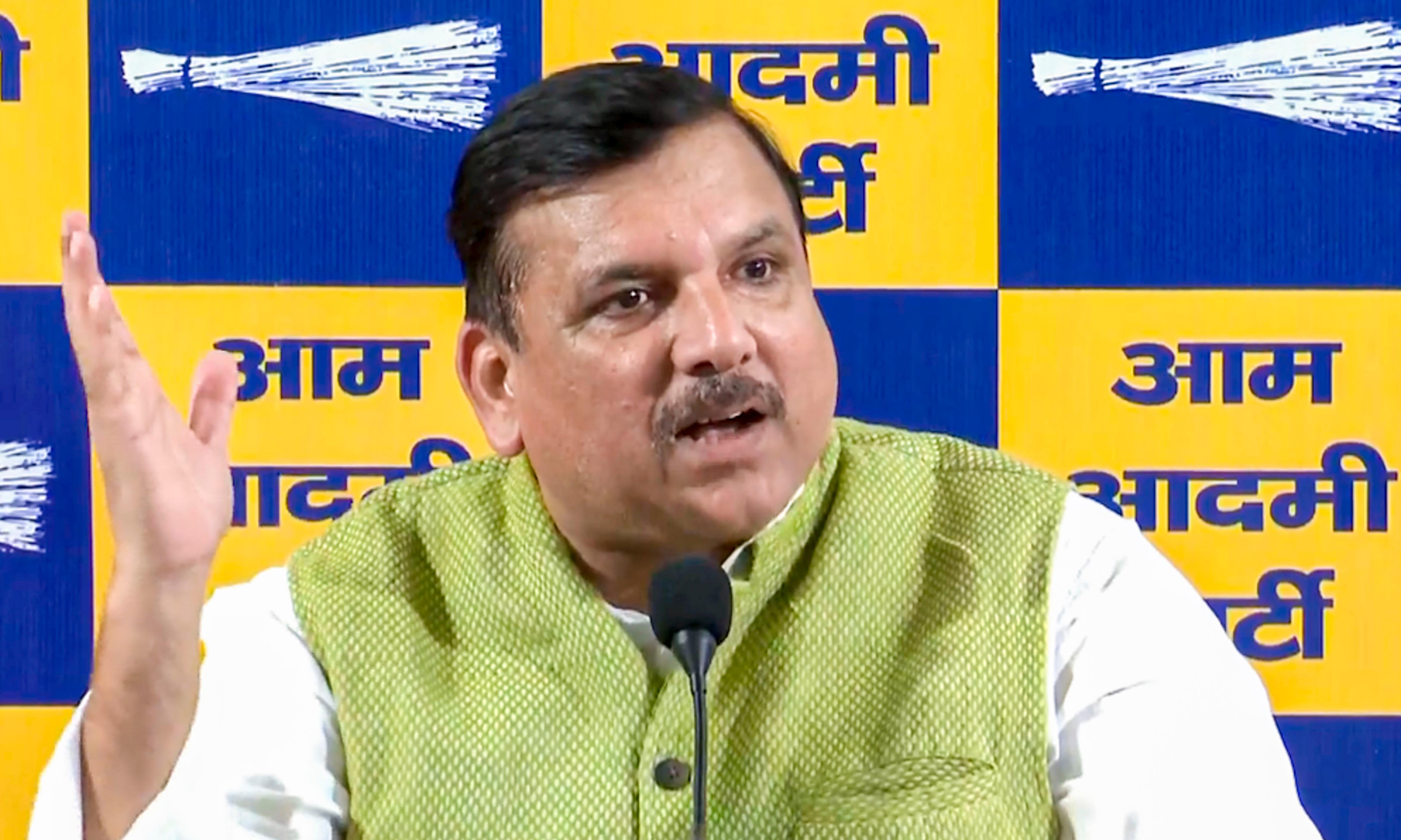 AAP Urges Rajya Sabha Chairman to Disqualify 7 Defecting MPs