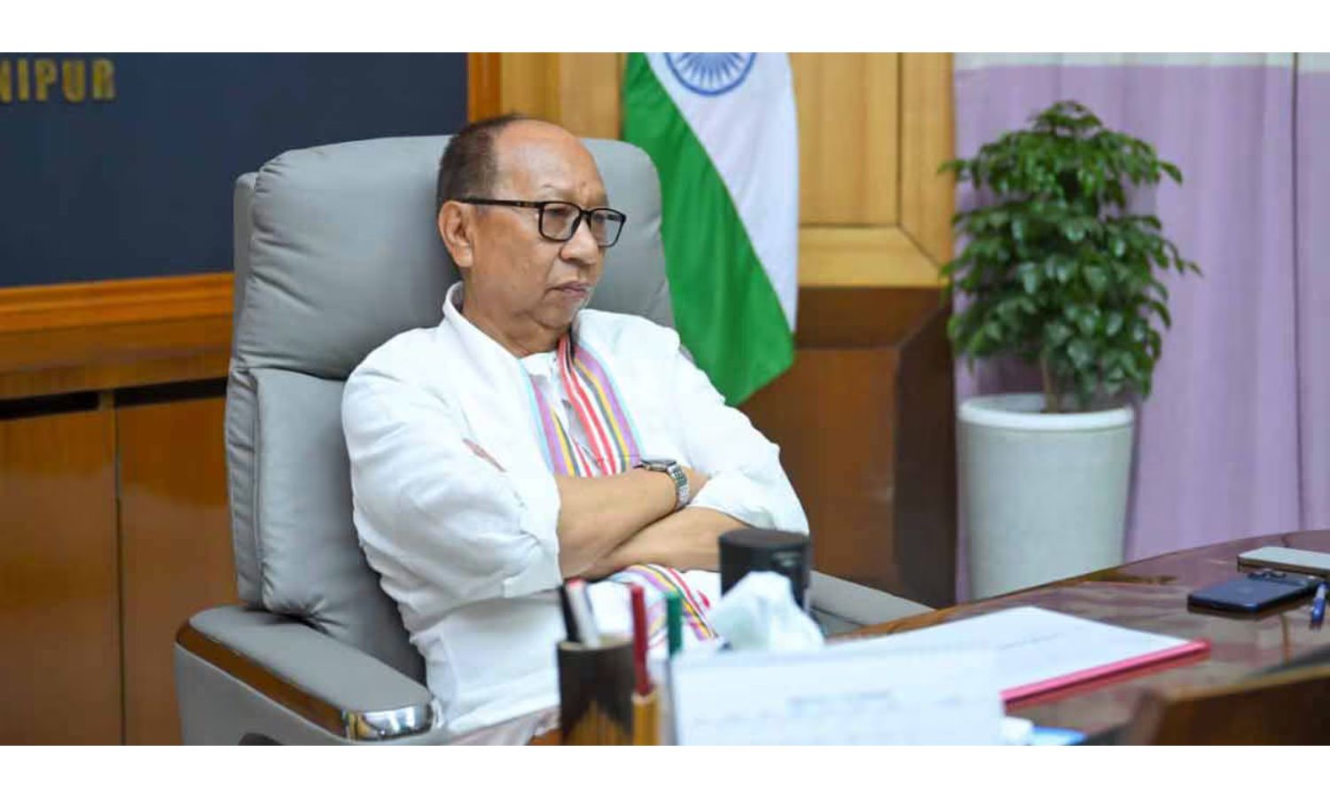 Manipur CM Calls For Support Of Civil Society Groups In Restoring Normalcy