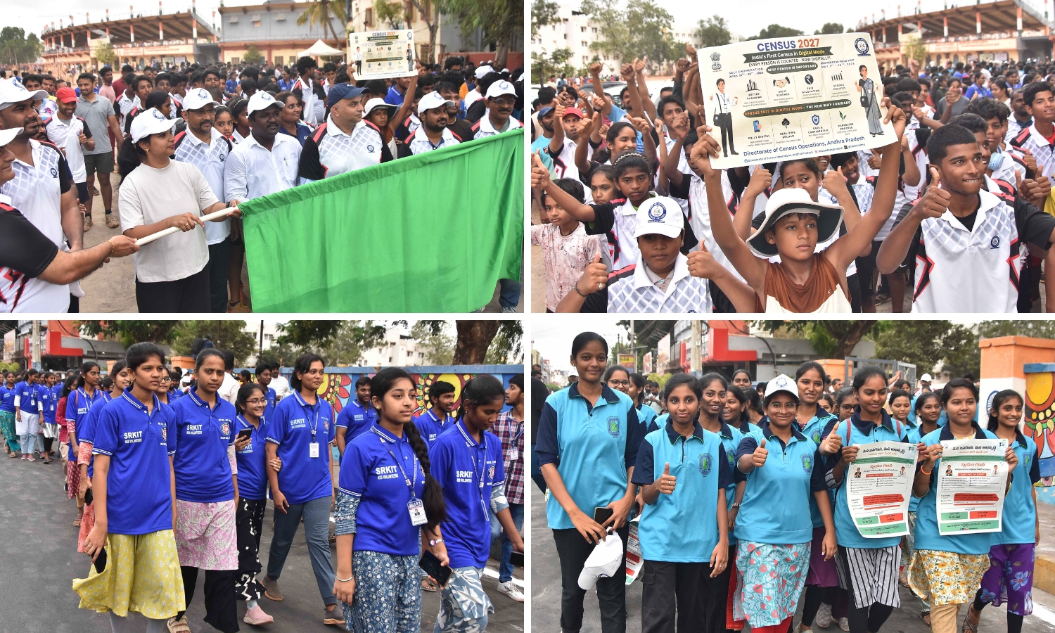 5K Runs Held in NTR, Guntur to Boost Census Self-Enumeration
