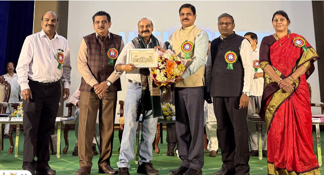 Osmania University Felicitates Subhani