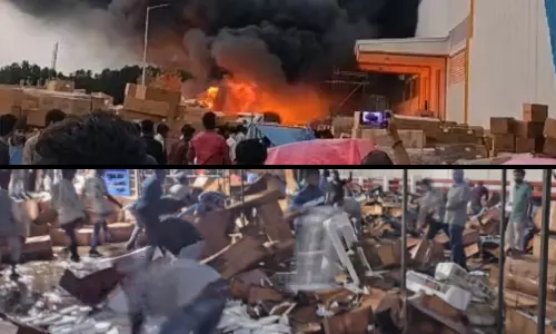 Short Circuit Sparks Fire at Sri City Unit, None Hurt Short Circuit Sparks Fire at Sri City Unit, None Hurt