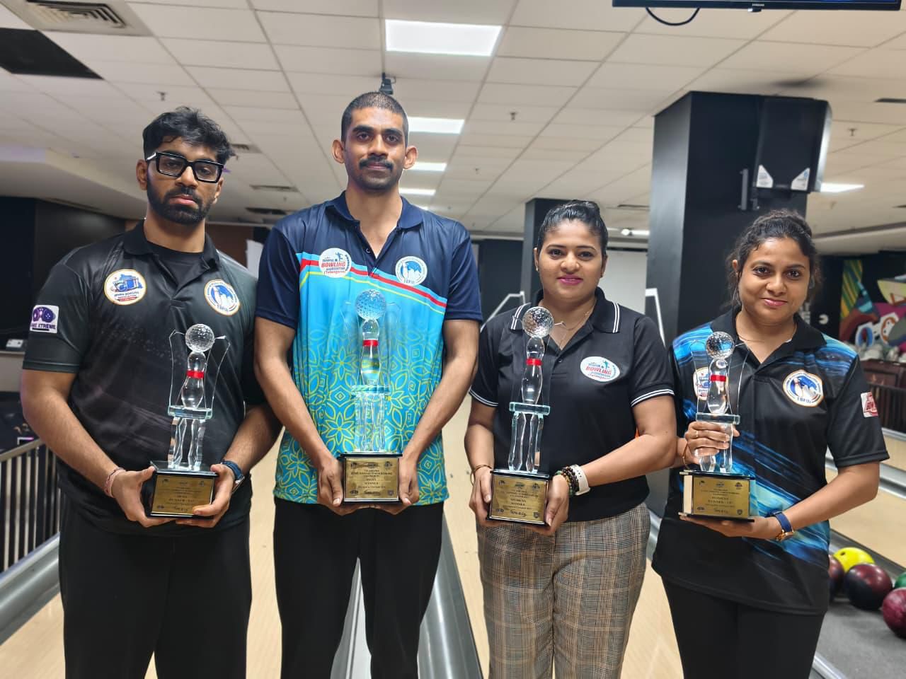Gandhi Kotari and Sruthi A Win the Titles