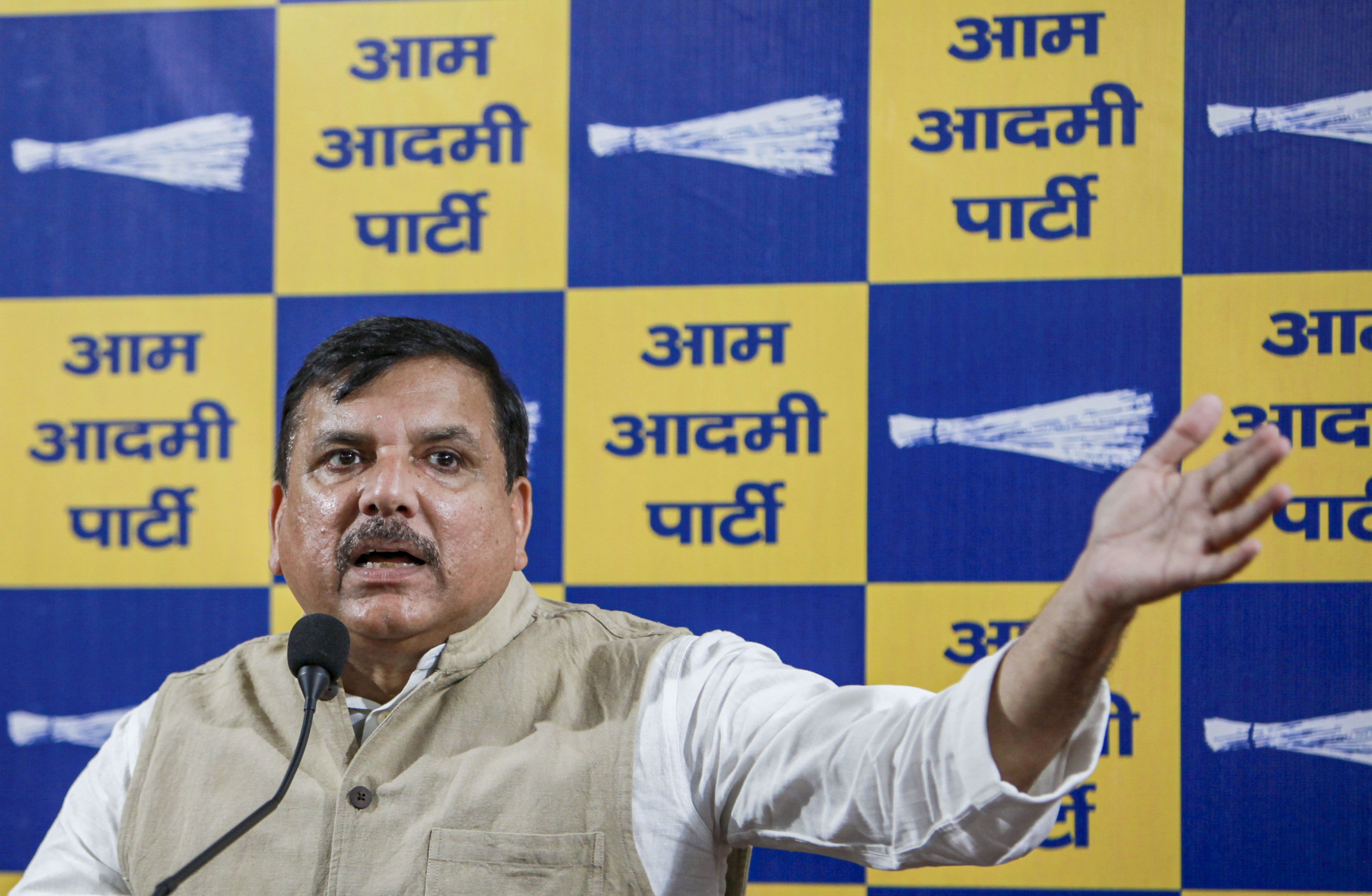 AAP to Move Court if 7 Former MPs Not Disqualified: Sanjay Singh