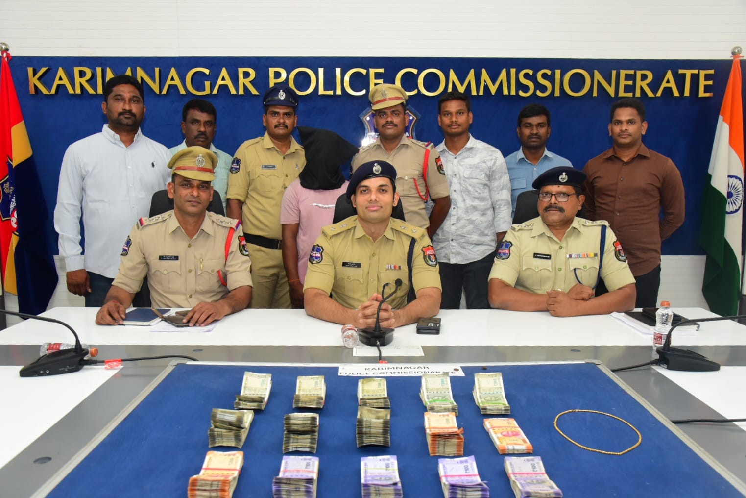 Repeat Offender Held For College Burglary; Cash And Gold Recovered In Karimnagar