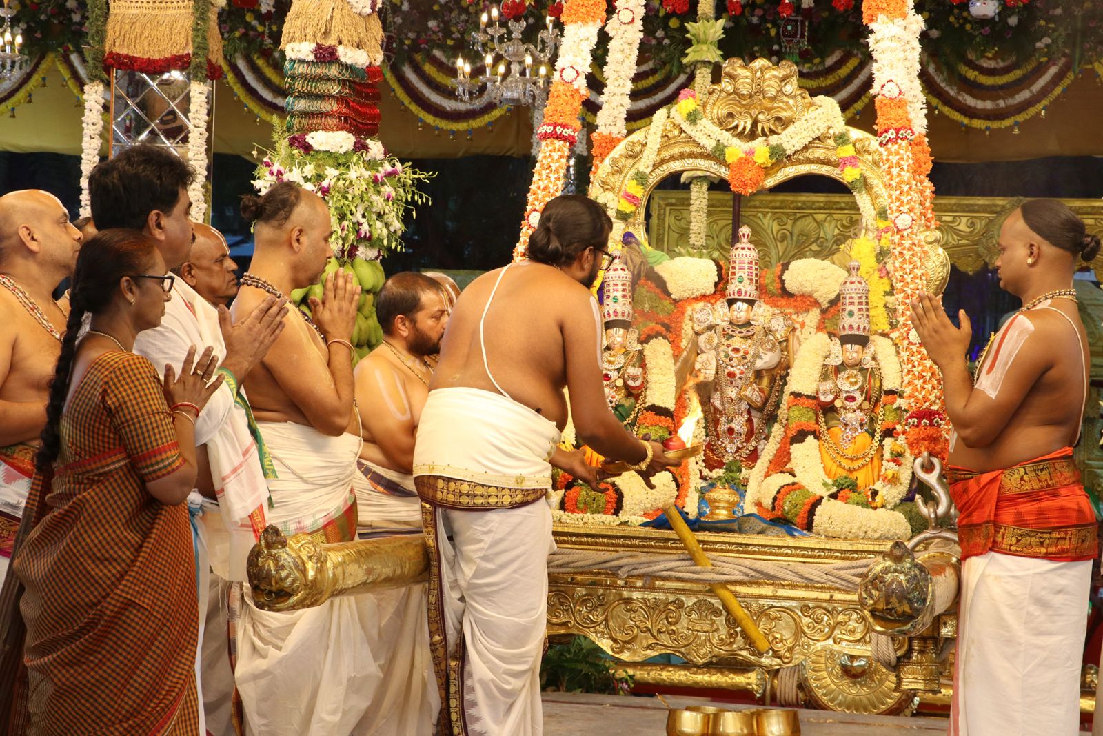 Thousands Witness Padmavathi Srinivasa Parinayotsavam
