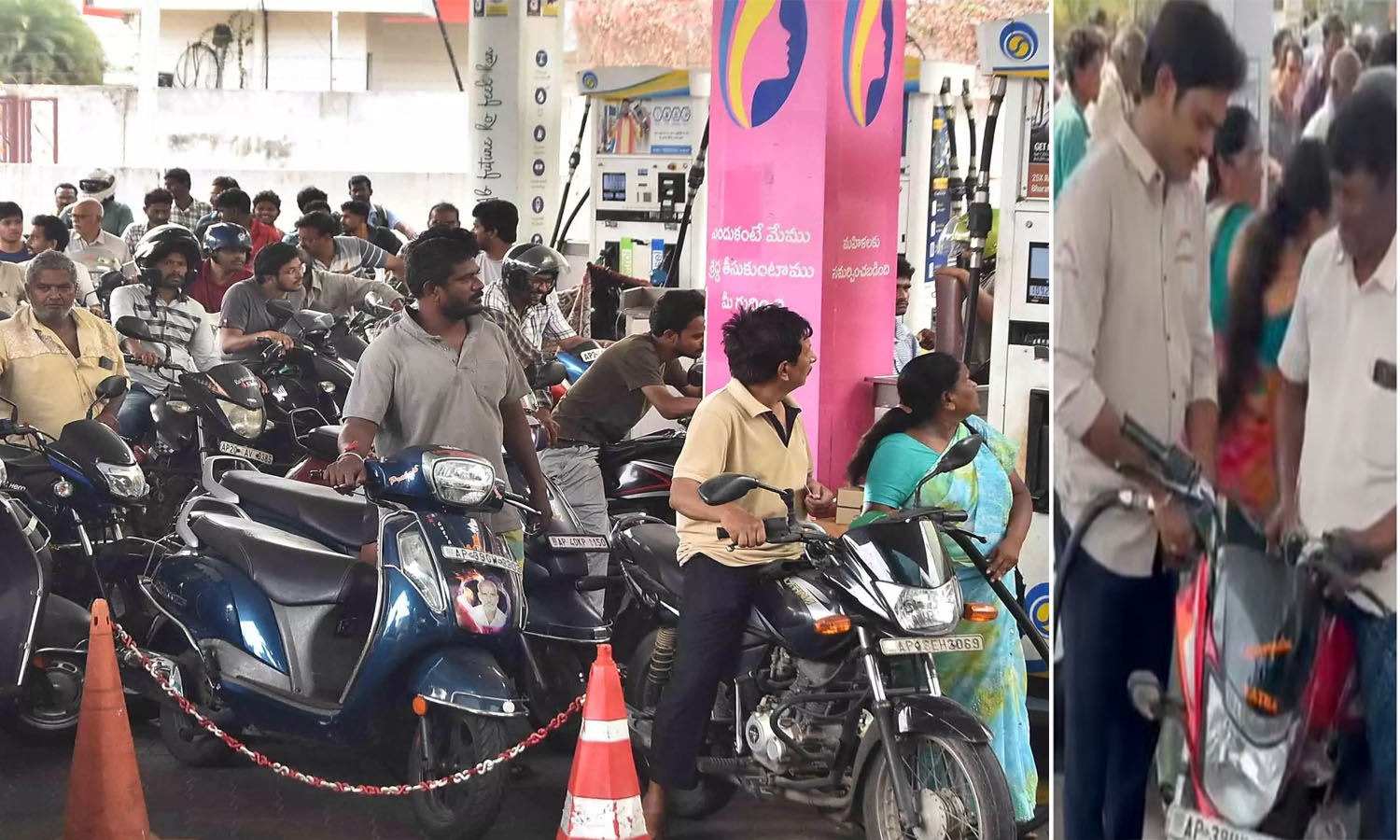 Tirupati Pump Owner Gives Free Petrol to 2-Wheeler Riders Amid Crisis