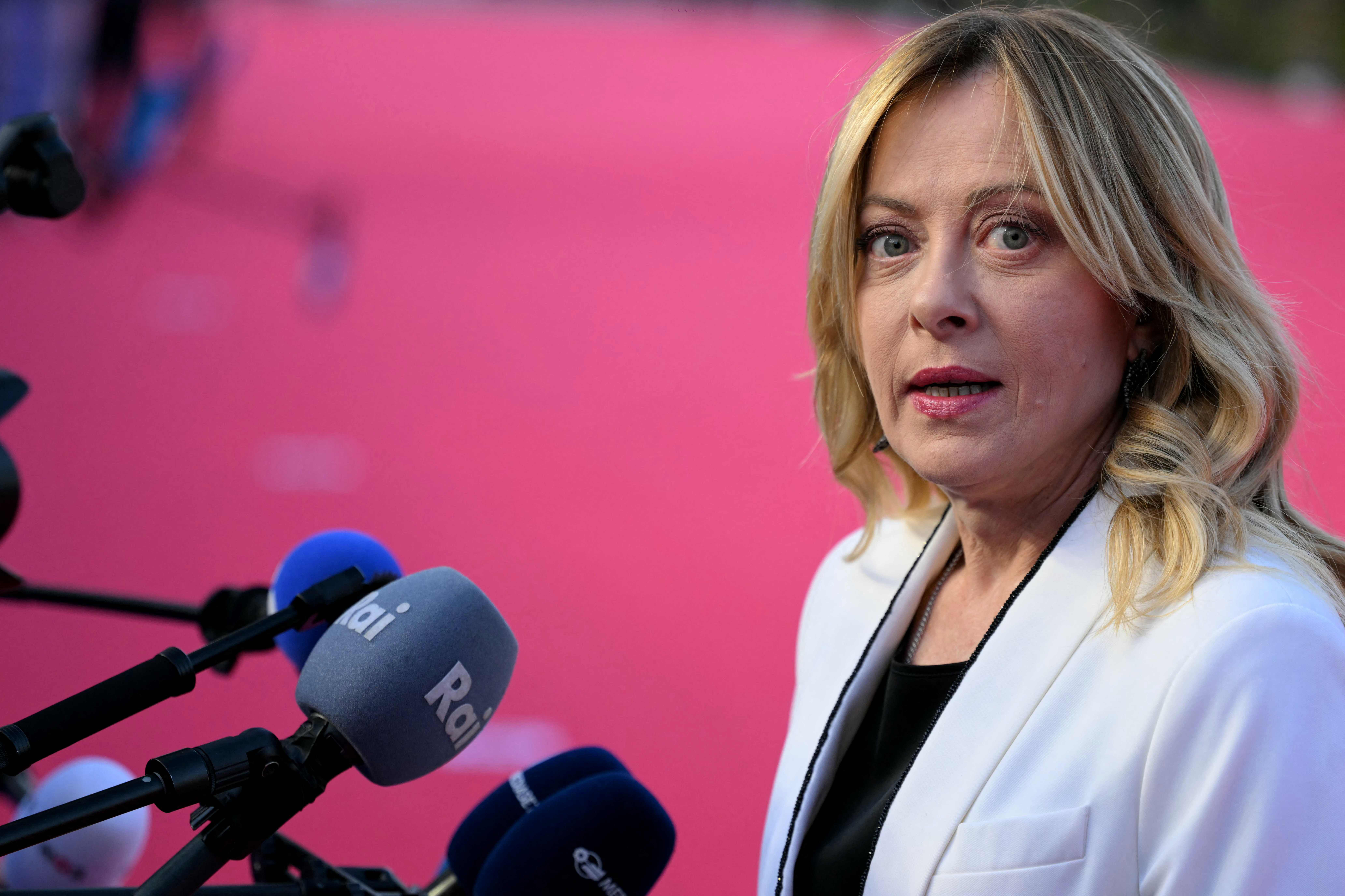 Italy PM Puts Focus on Curbing Rising Prices Amid Middle East War