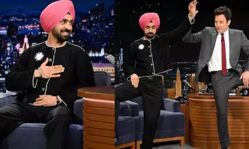 Diljit Dosanjh Performs on Jimmy Fallons The Tonight Show