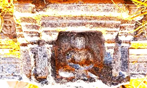 Jain Basadi Remains Traced Near Jafargadh Fort Jain Basadi Remains Traced Near Jafargadh Fort