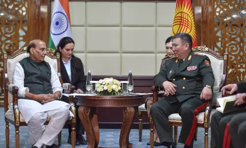 India Warns SCO: No Immunity for Terror Hubs; Rajnath Singh Meets Chinese Counterpart