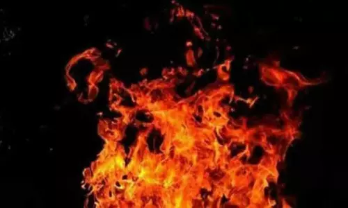 Furniture Godown Gutted in Fire in Thiruvananthapuram