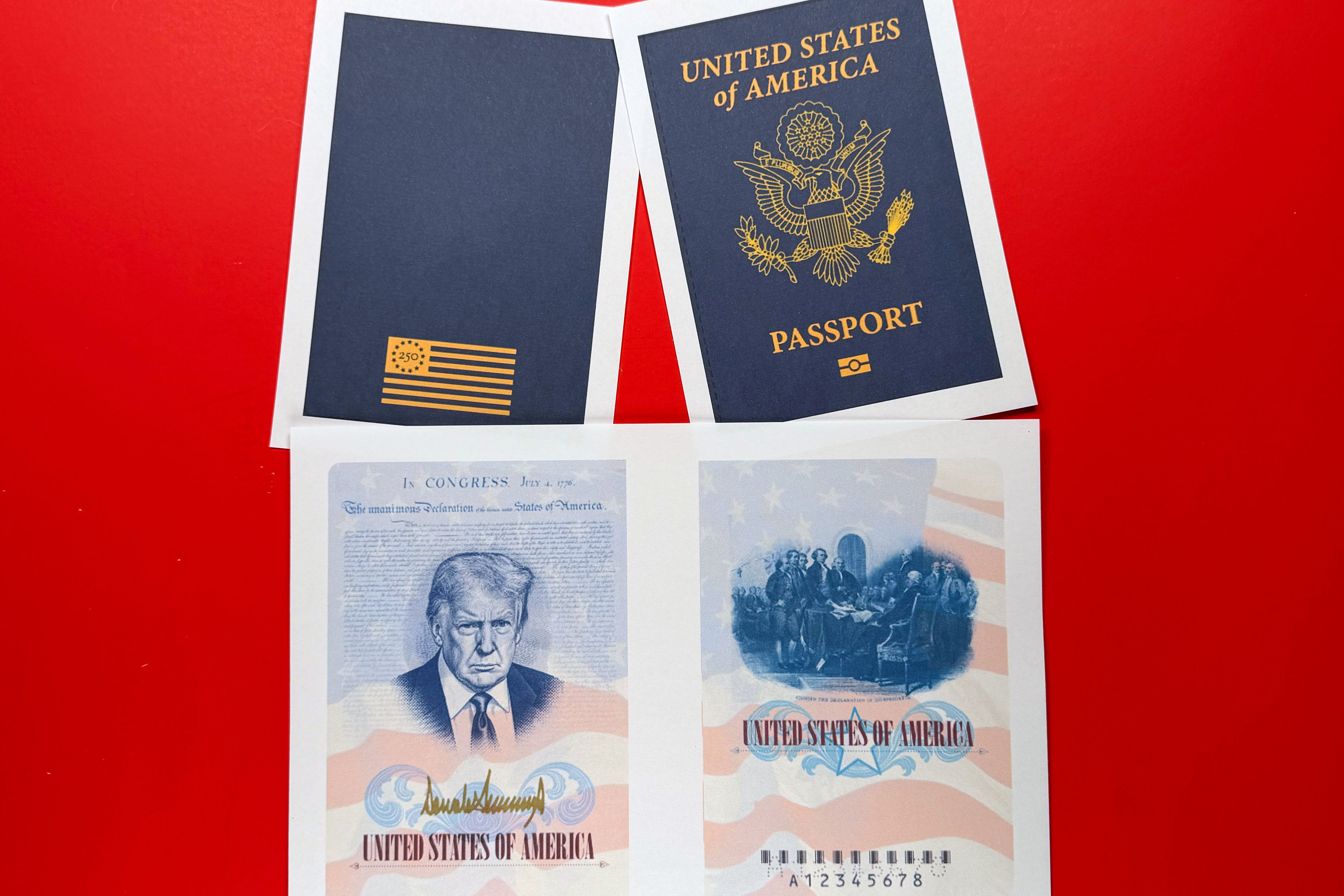 US to Issue Passports Featuring Trump Image for America’s 250th Anniversary