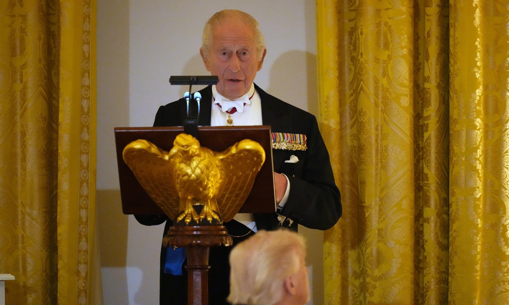 King Charles Urges US-UK Reset in Speech to Trump