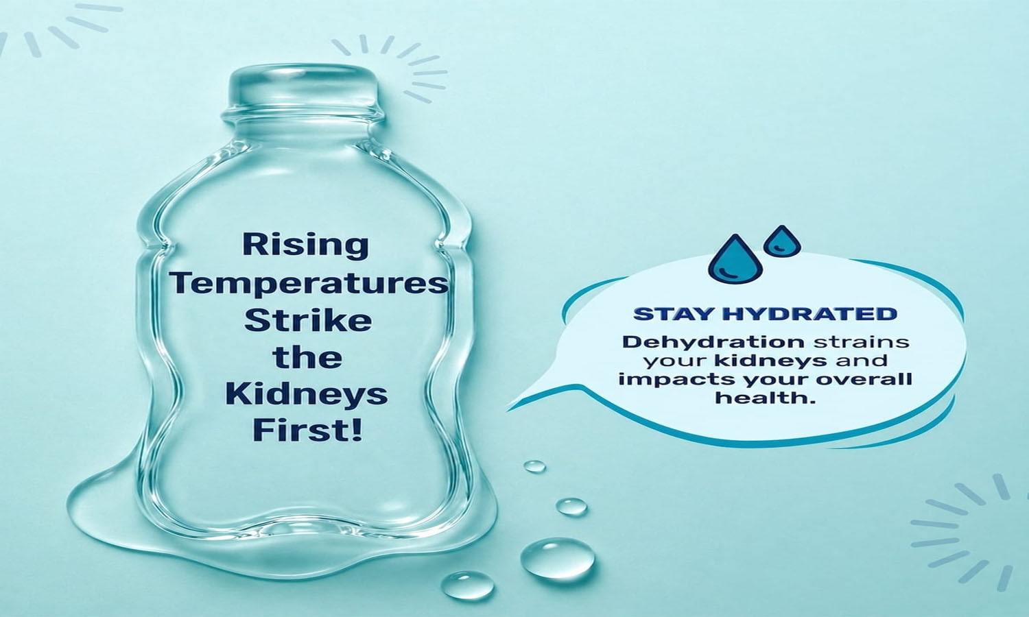 Doctors Report Increase in Kidney Stones and Urinary Infections During Summer