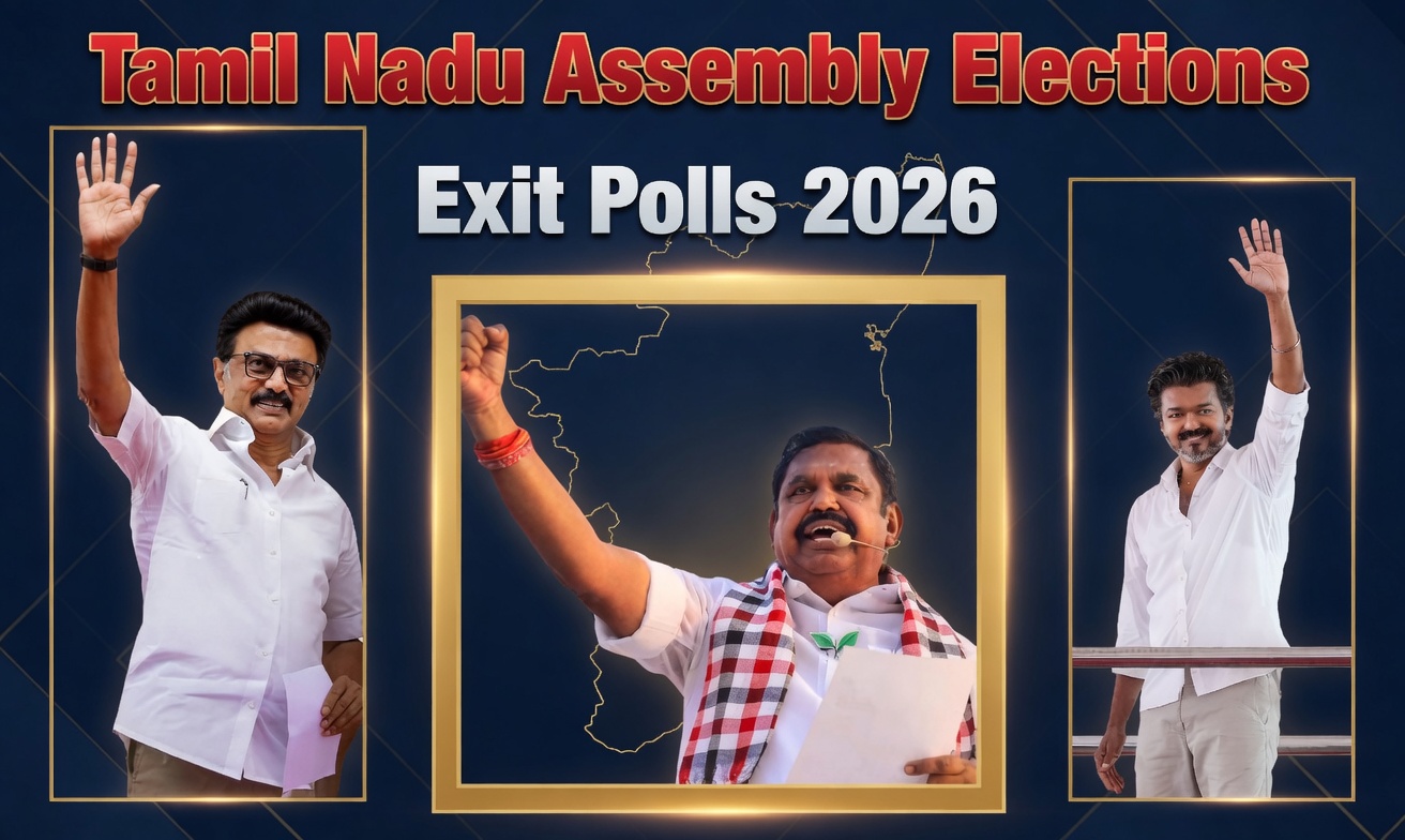 Tamil Nadu Exit Poll 2026: DMK vs. AIADMK vs. TVK – Who Has the Edge?