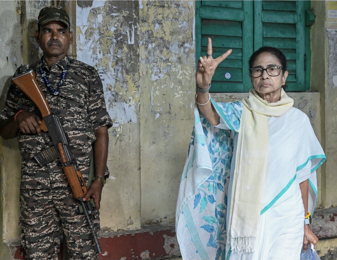 Exit Polls Give Edge to BJP in West Bengal, Mamata’s Exit