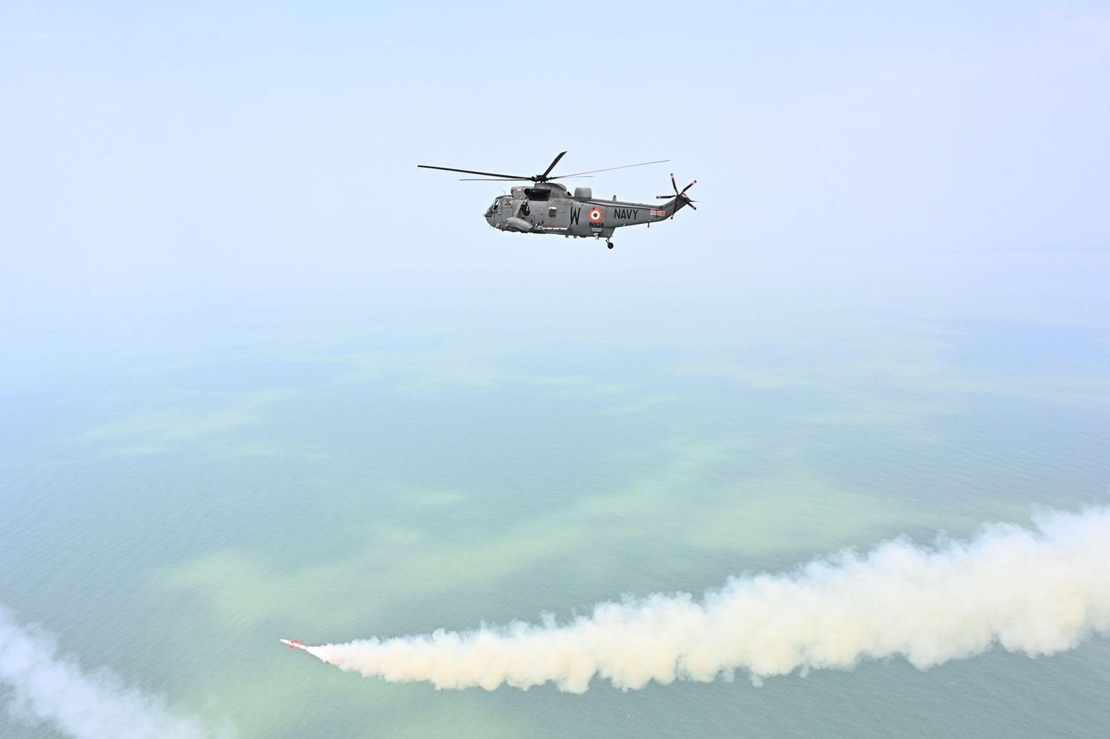 DRDO-Navy Achieve First Salvo Launch Of NASM-SR