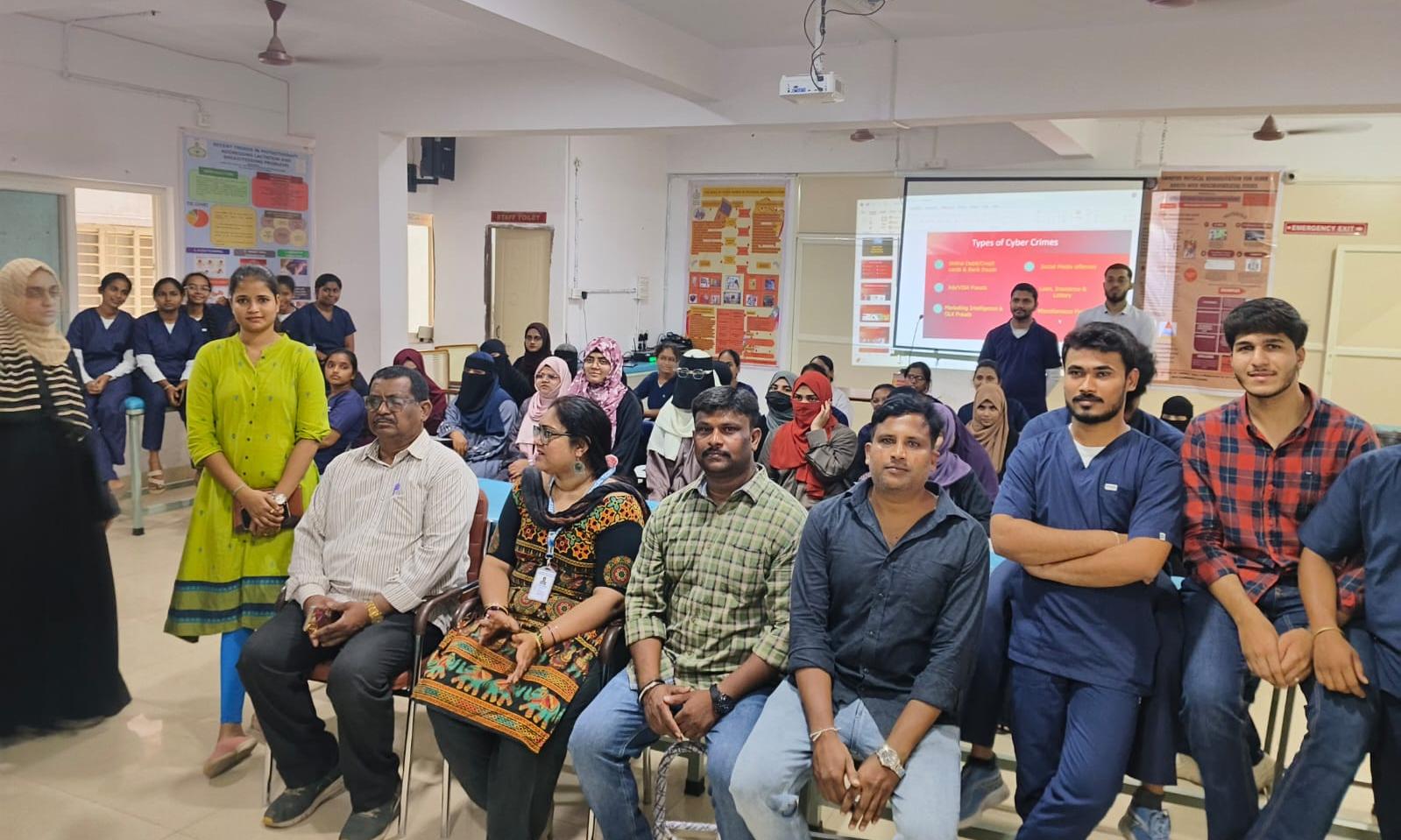 Cops Give Tips To 100 Hospital Staffers On Cyber Fraud