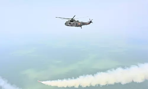 DRDO-Navy Achieve First Salvo Launch Of NASM-SR