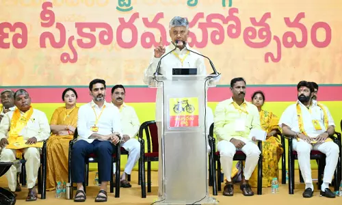 Telugu Desam to Seek a Bigger Mandate in Local Body Polls: Naidu Telugu Desam to Seek a Bigger Mandate in Local Body Polls: Naidu