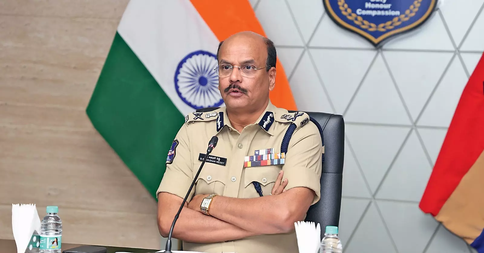 Shivadhar Reddy Appointed Telangana State Security Advisor Shivadhar Reddy Appointed Telangana State Security Advisor